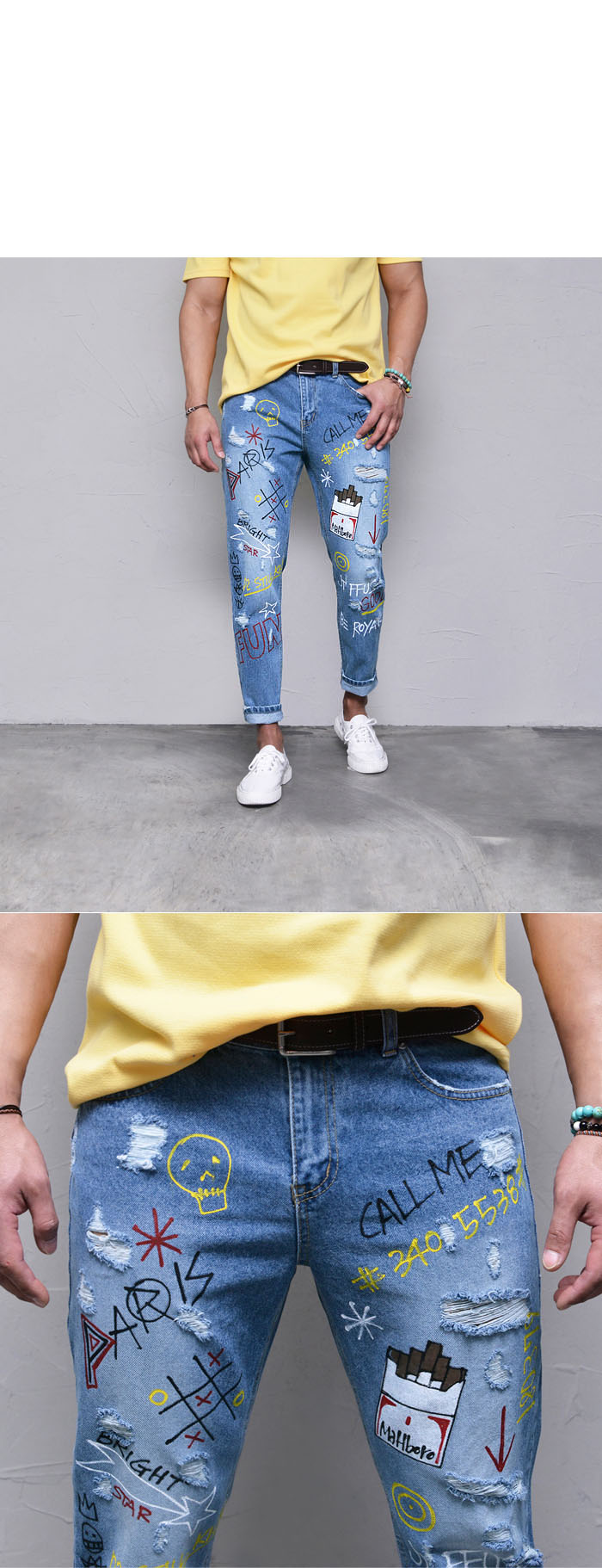 semi baggy jeans